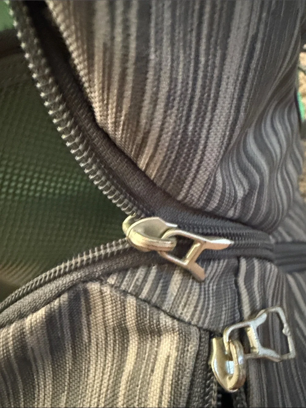 adidas Gray Striped Backpack